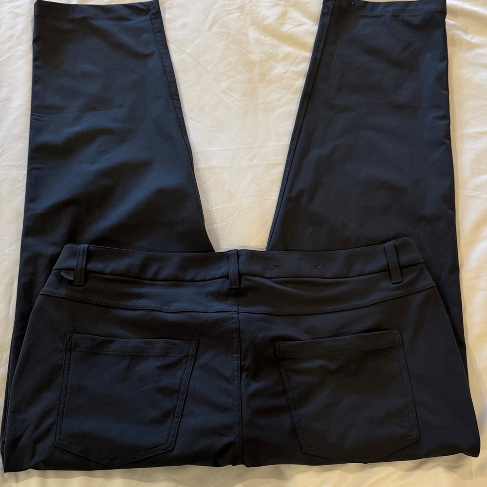 Lululemon ABC Classic-Fit 5 Pocket Pants Mens 36 Warpstreme M5AQHS